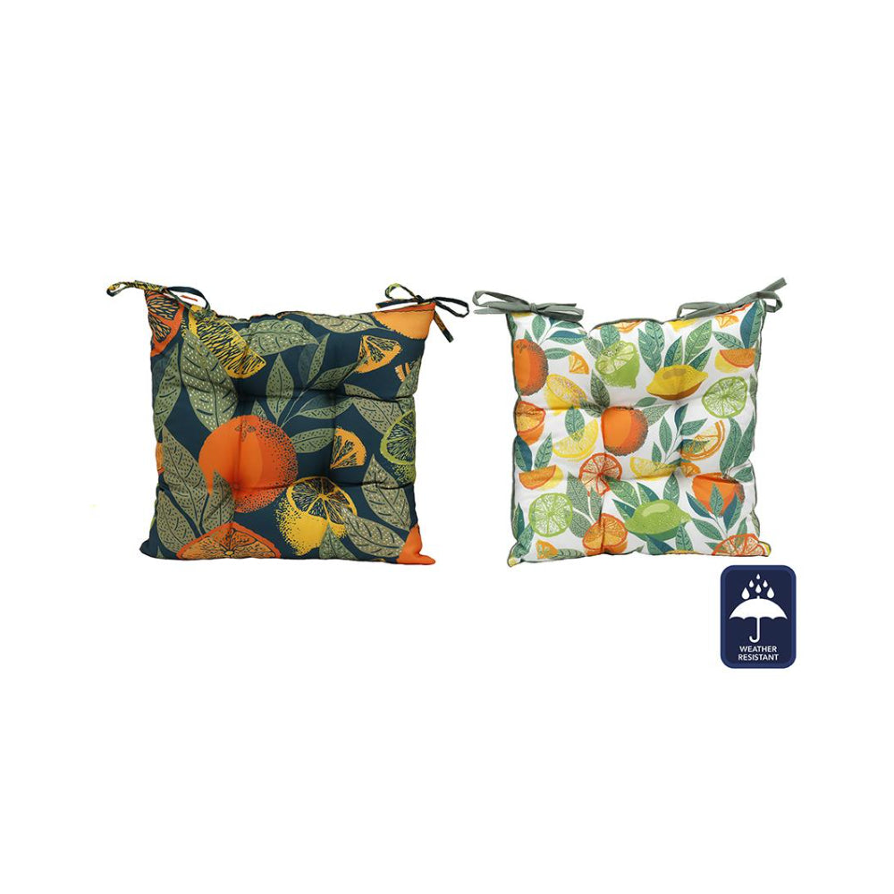 Citrus Water-Resistant Seat Pad | Seat Cushion, Citrus Colour