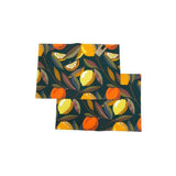 Citrus Design Dining Table Placemat | Pack of 2, 48 x 33cm Each