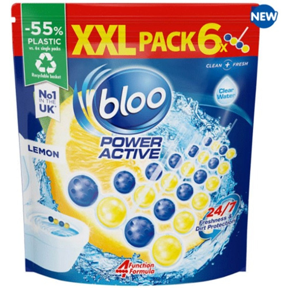 Bloo Lemon Scent Power Rim Blocks | 6pk XXL
