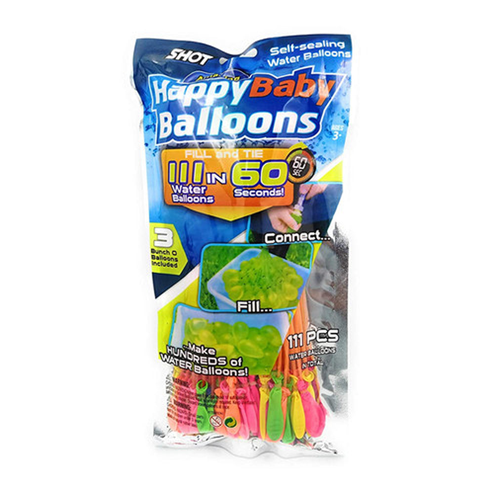 Summer Fun Water Balloons Outdoor Toy Set | Pack of 37 Balloons