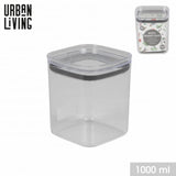Urban Living Airtight Food Storage Box | Durable Plastic | 1000ml