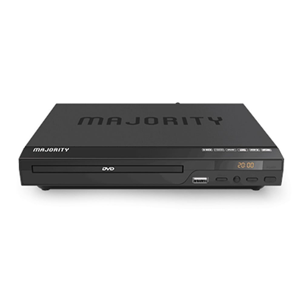 Oakcastle Multi-Region DVD Player | USB Playback, Front LED Clock