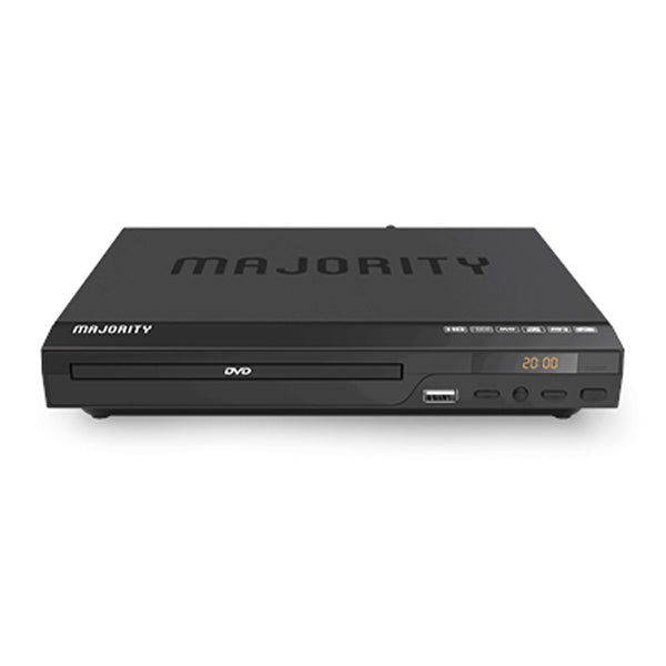 Oakcastle Multi-Region DVD Player | USB Playback, Front LED Clock