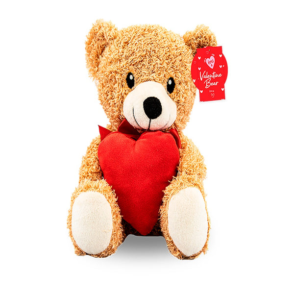 Valentine's Bear with Heart - 20cm