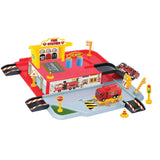 ded fire station garage playset 