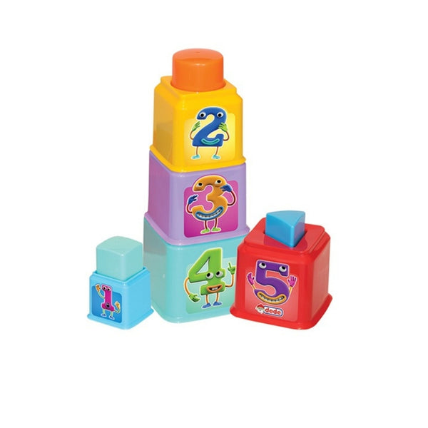 ded baby square tower shape sorter  10-piece 