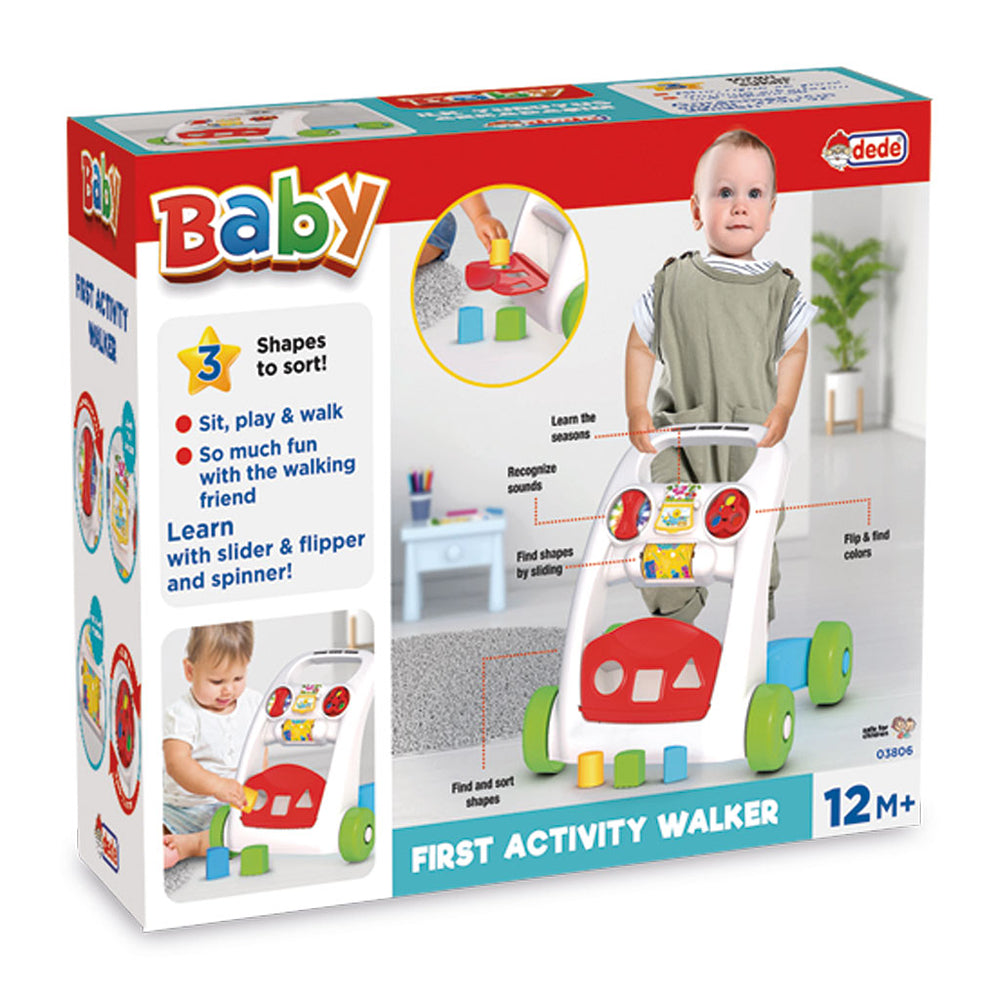 dedé Baby First Activity Walker | First Steps, Activity Toy, Push Along