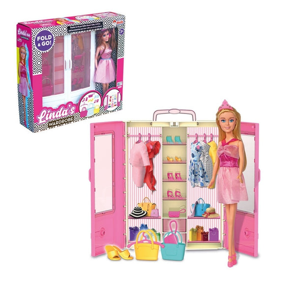 Dedé Portable Fashion Doll Set 