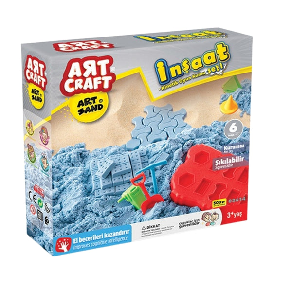 art craft construction-themed play sand set 