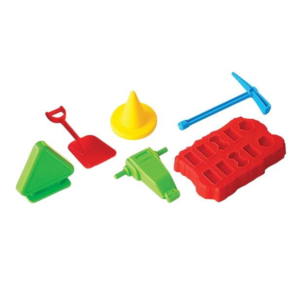 art craft construction-themed play sand set 