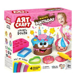 art craft happy birthday dough set 
