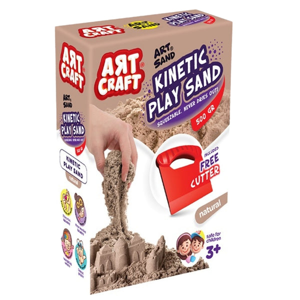 art craft kinetic play sand  natural 