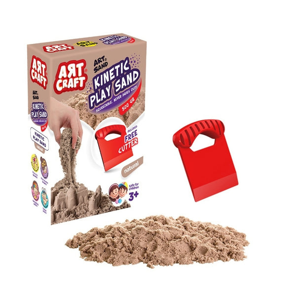 art craft kinetic play sand  natural 