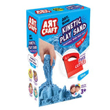 art craft blue kinetic modeling play sand 