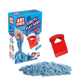 art craft blue kinetic modeling play sand 
