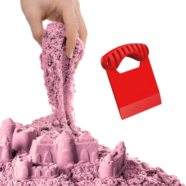 art craft pink modeling play sand 