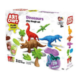 art craft dinosaurs dough set 