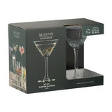 Winchester Recycled Glass Martini Glasses Set | 23cl Capacity