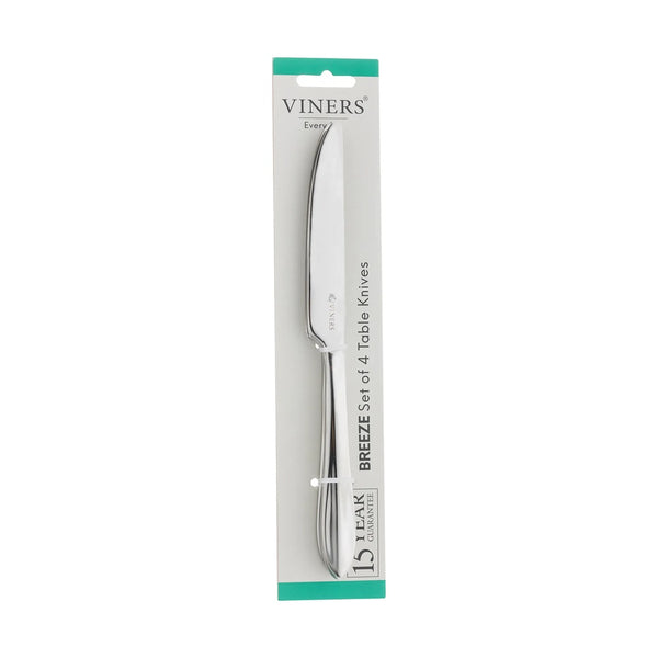Viners Everyday Breeze Table Knife Set - 4 Piece