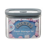 Kilner Durable Glass Fresh Storage Square Jar | 0.5L