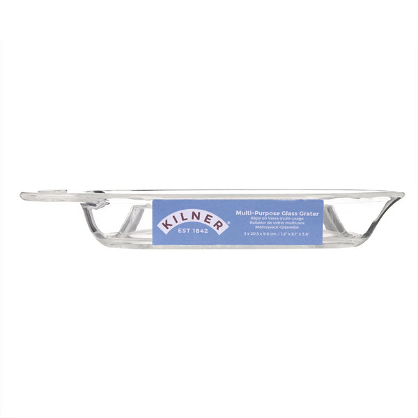 Kilner Durable Glass Multi Grater | Rectangular Shape, Multi-Purpose Use
