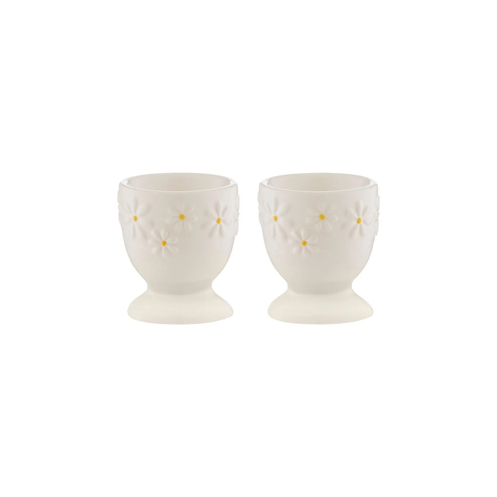 Price & Kensington Daisy Egg Cup Set - Embossed - Set of 2