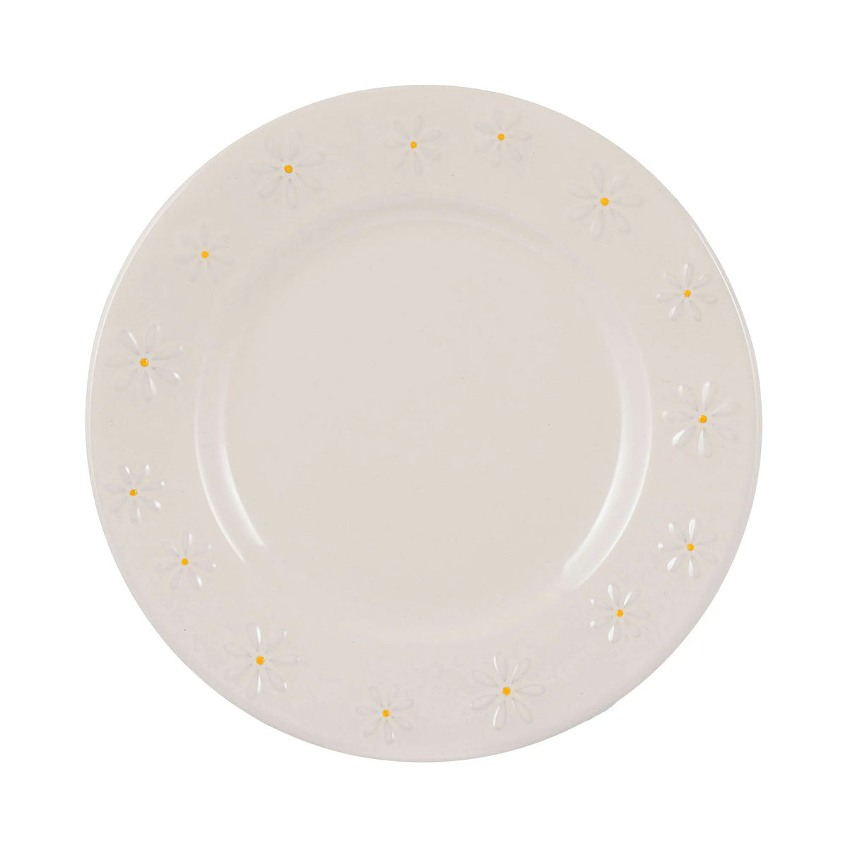 Price & Kensington Daisy Embossed Ceramic Side Plate | 21cm
