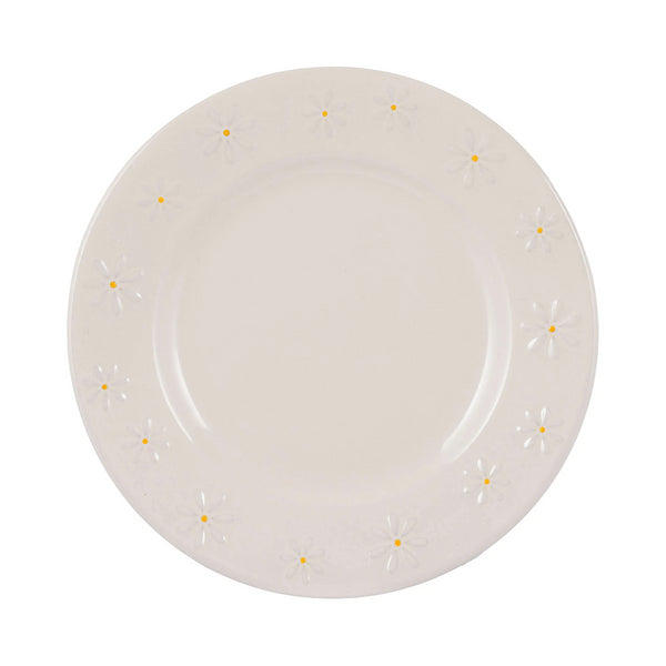 Price & Kensington Daisy Embossed Ceramic Side Plate | 21cm