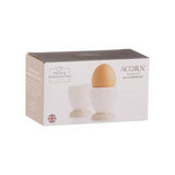 Price & Kensington Handpainted Acorn Egg Cups | Durable Material
