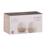 Price & Kensington Hand-Painted Acorn Salt & Pepper Set | High-Quality Materials