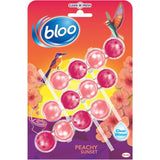 Bloo Rim Block Power Active | Peachy Sunset Fragrance | 3pk