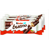 Kinder Bueno T2 | Milk Chocolate Hazelnut Wafer | 3 Pack