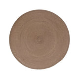 Secret de Gourmet Taupe Woven Round Placemat | 38cm Diameter
