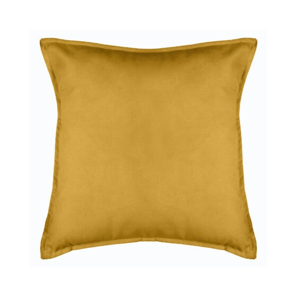 Secret de Gourmet Lilou Plain Square Cushion | Ochre, 55 x 55cm