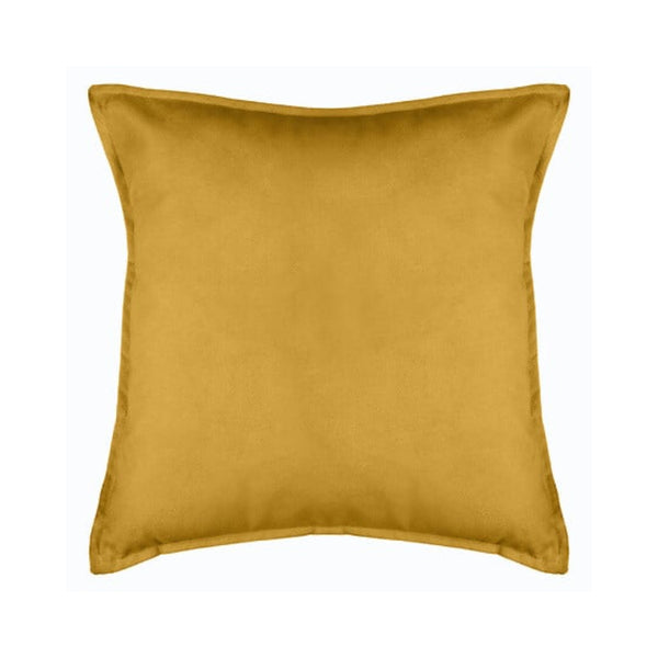 Secret de Gourmet Lilou Plain Square Cushion | Ochre, 55 x 55cm