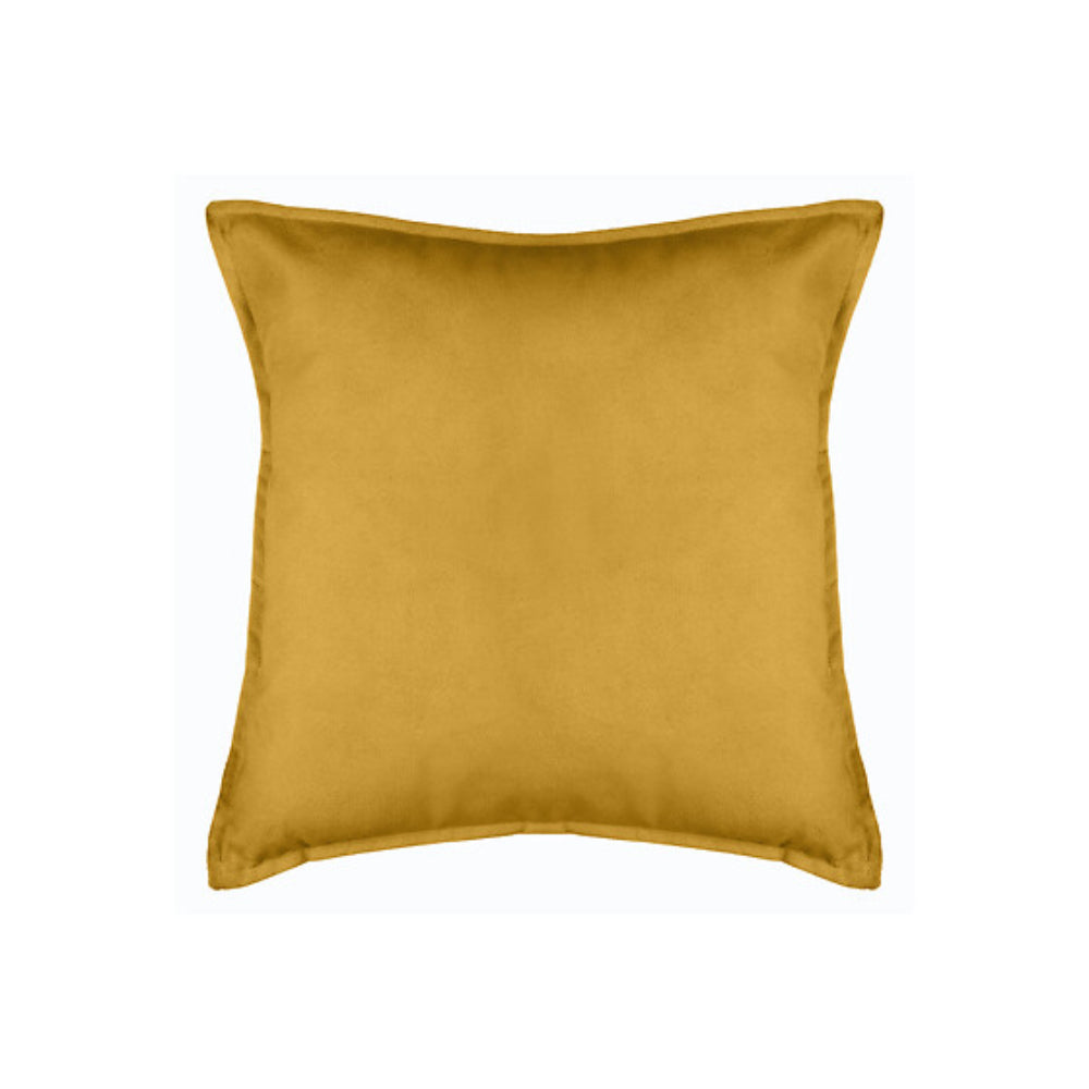 Secret de Gourmet Lilou Ochre Cushion | 45 x 45cm, Soft Touch, Square