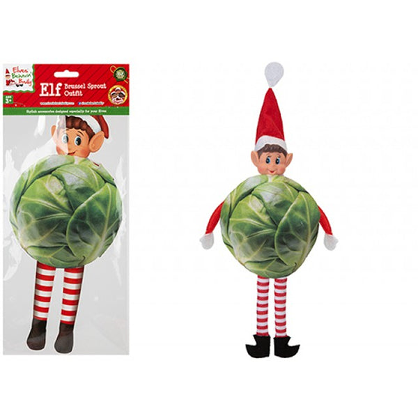 Christmas Elf Brussels Sprout Novelty Costume | Assorted Designs