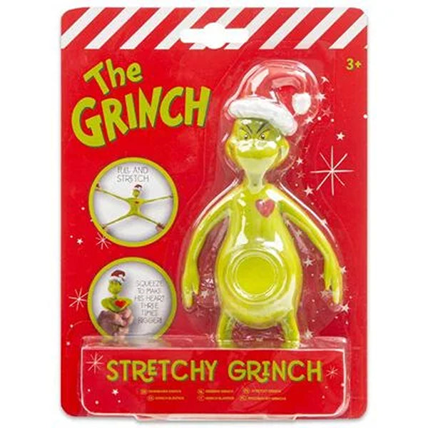 Christmas The Stretchy Grinch Fidget Toy | Up to 3x Stretch, Ages 3+