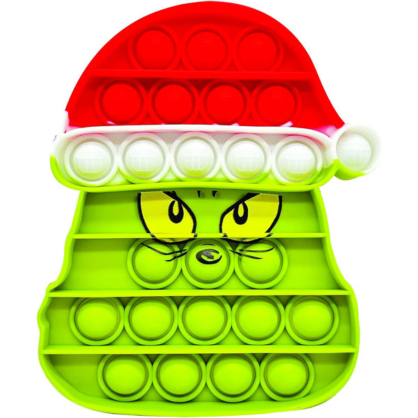 Christmas The Grinch Fidget Box Pop-It Sensory Toy | Assorted Colours, Handheld