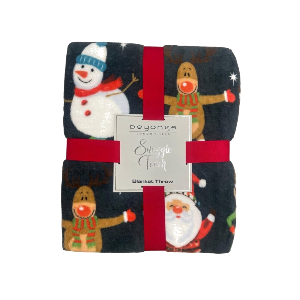 Christmas Dancers Throw 140x180cm | Festive Pattern