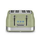 Swan RetroRevive 4 Slice Toaster | Soft Green, Dual Controls