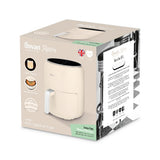 Swan Retro Digital Air Fryer | 4.5L, Cream, Touch Control Panel
