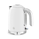 Swan Solace White Stainless Steel Jug Kettle | 1.7L, Water-Level Window