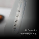 Tower Ash Grey Cone Kettle | Ergonomic Handle, Precision Spout