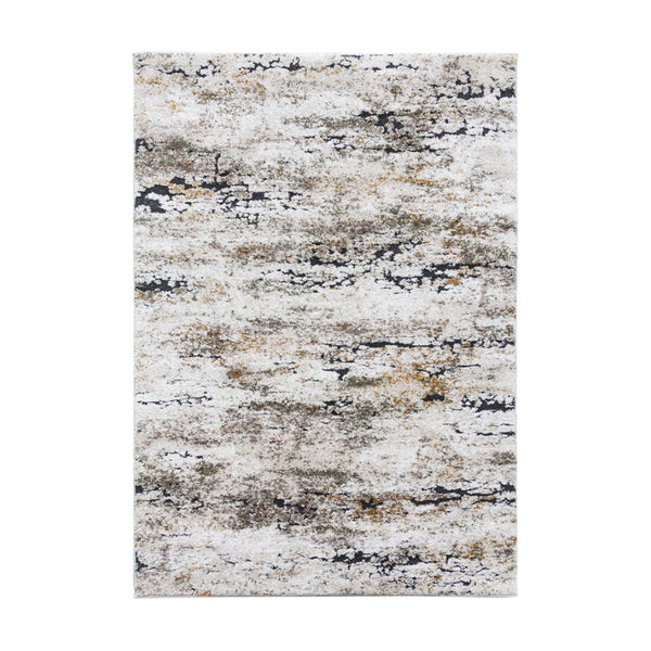  Astoria Hula Rug | 120 x 170cm | Beige/Grey/Gold