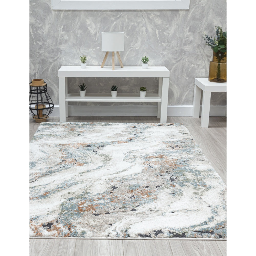 Astoria Seascape Abstract Marble Rug - 120x170cm