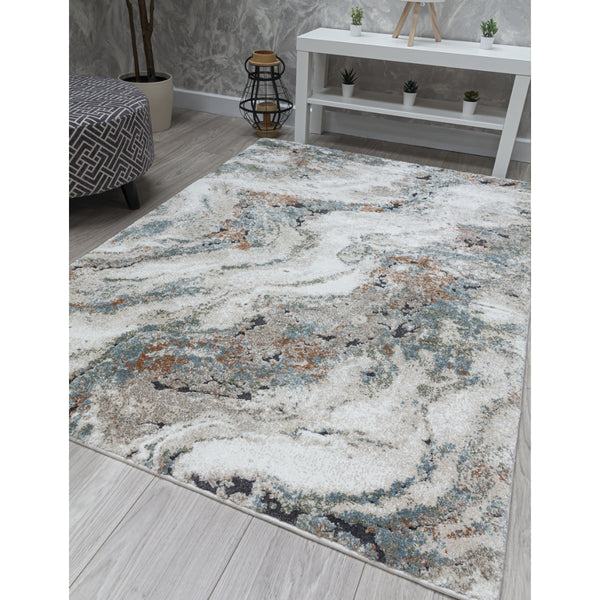 Astoria Seascape Abstract Marble Rug - 120x170cm
