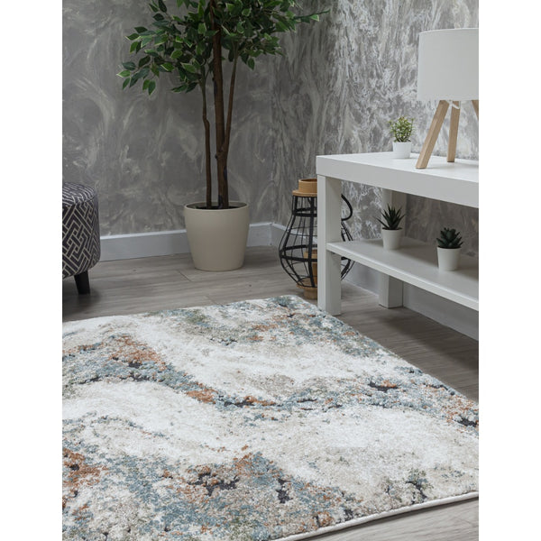 Astoria Seascape Abstract Marble Rug - 120x170cm