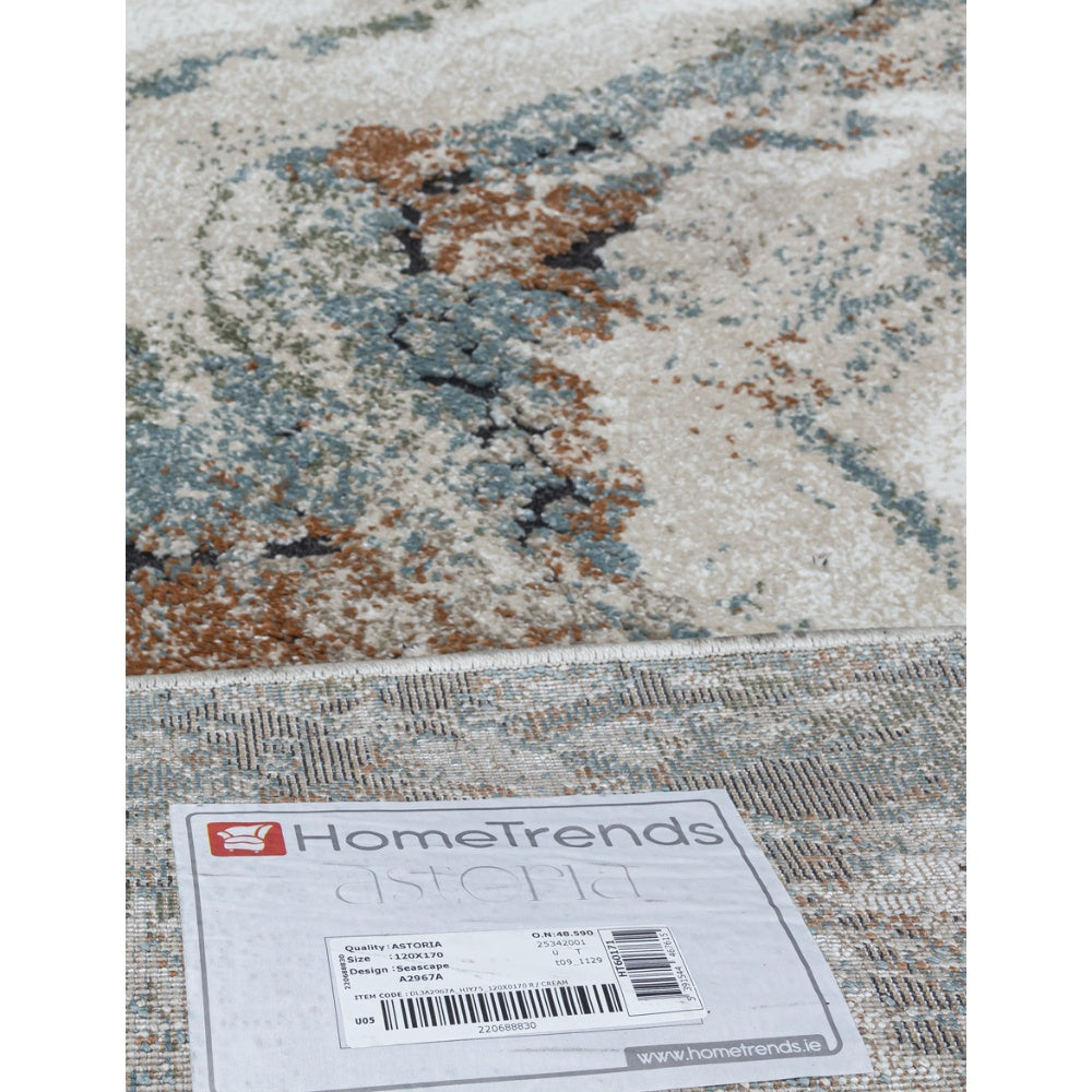 Astoria Seascape Abstract Marble Rug - 120x170cm