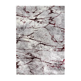  Glitz Marble Red Rug | 120 x 170cm